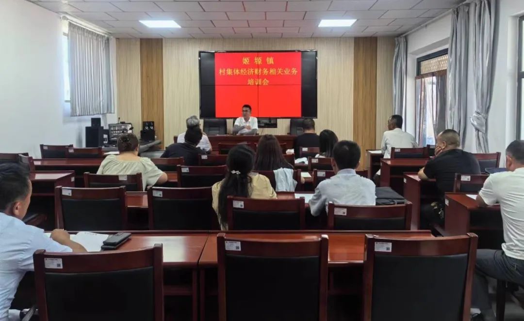 定边县姬塬镇举办村集体经济财务相关业务培训会 赋能乡村财务规范管理